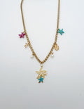 Collar de charms marinos