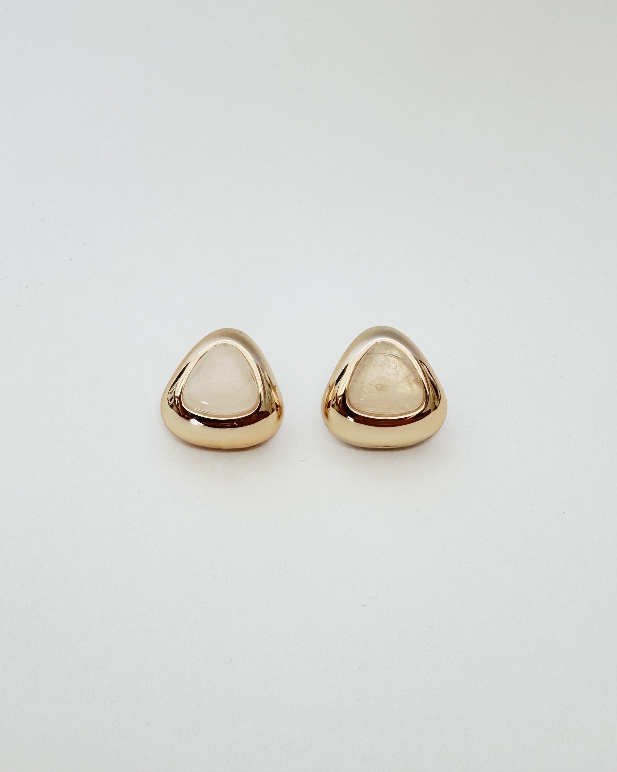 Aretes piedra acrílico