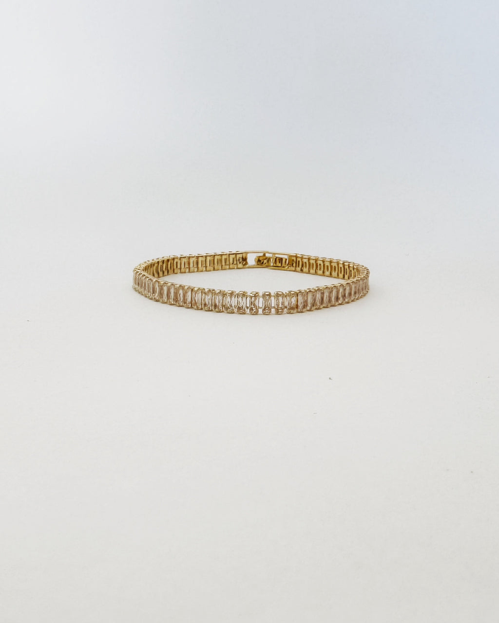 Pulsera tipo baguette